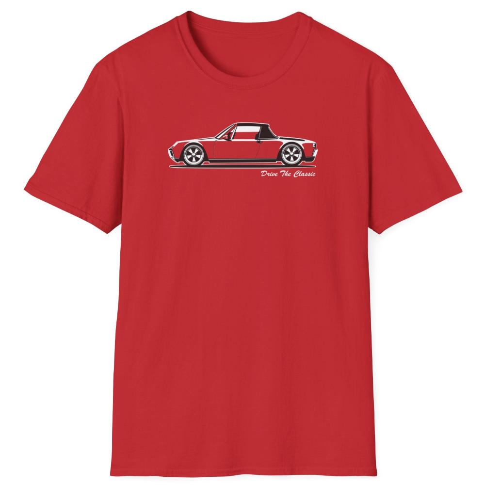 red porsche 911 t-shirt