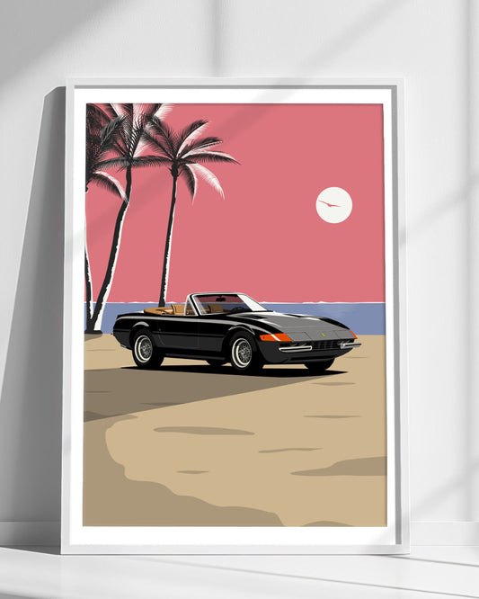 daytona-vintage-v12-wall-art-print