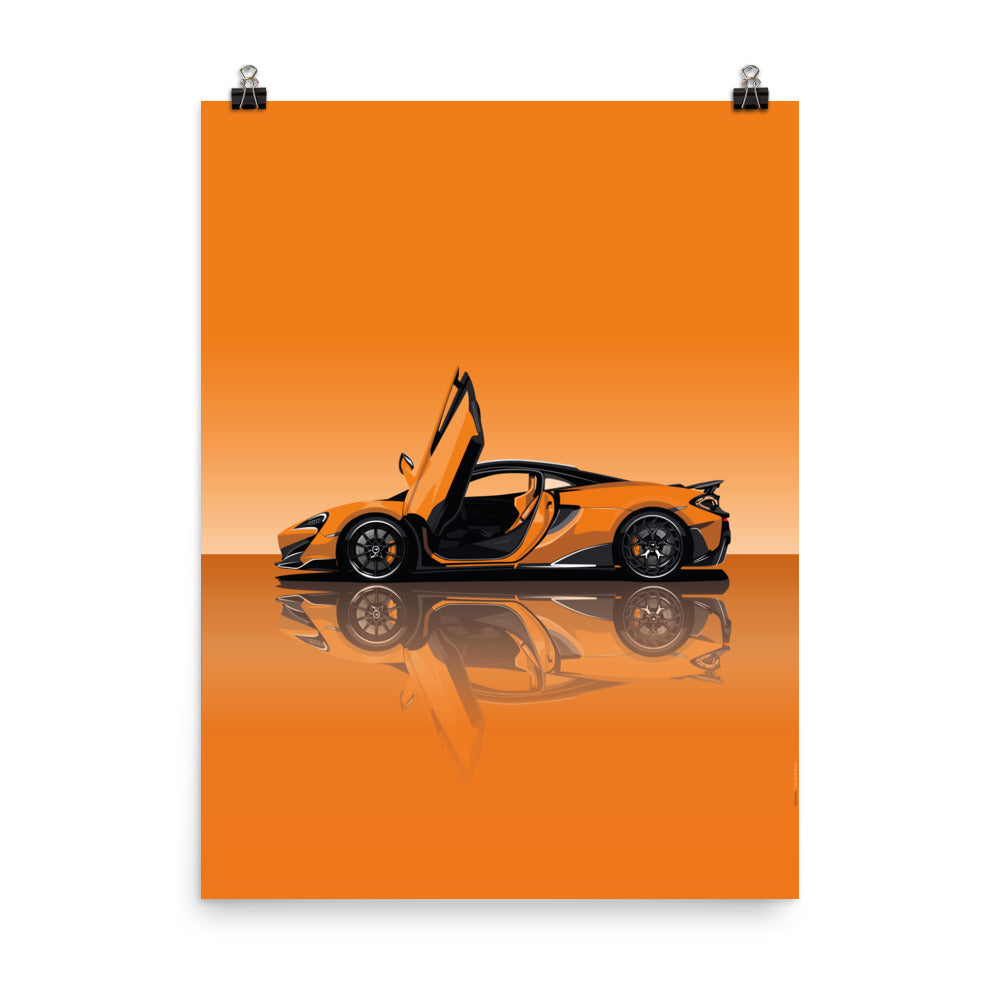 Super Car Wall Art Poster