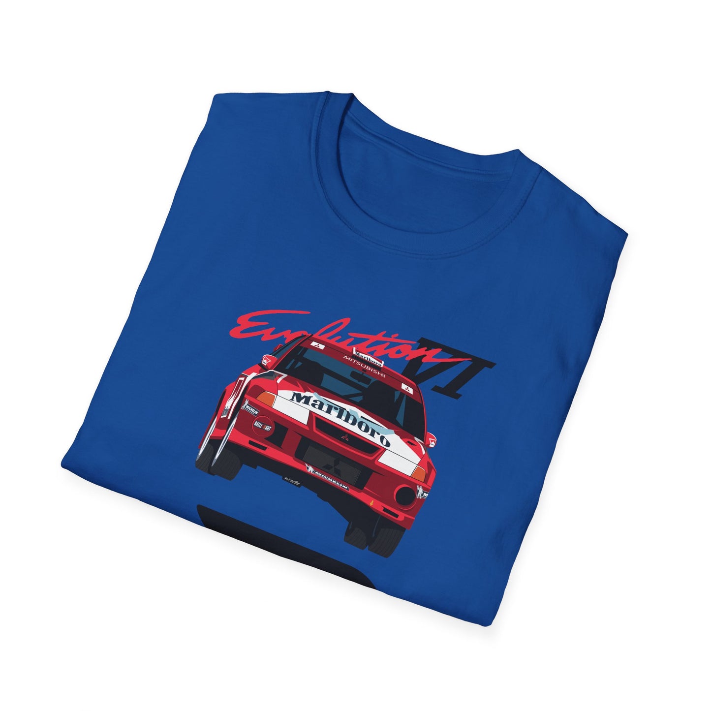 Lancer EVO6 Rally Unisex Soft Style Cotton T-Shirt