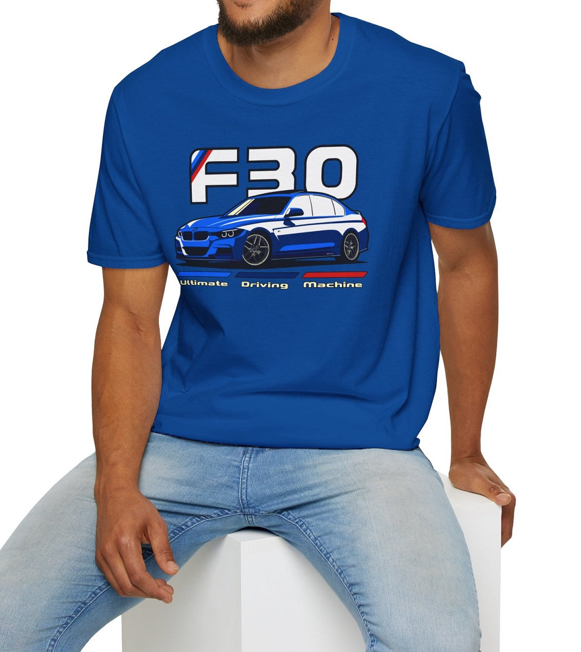 F30 M3 German Car Vector Art T-shirt