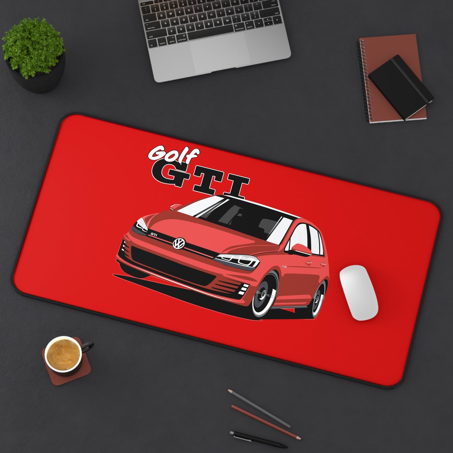Golf MK7 GTI Desk Mat 16" × 32"(US) 90cm x 45cm (EU)