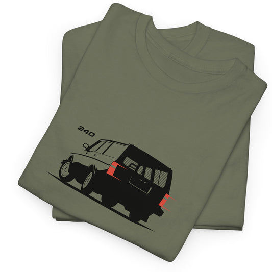 green-Volvo-240-turbo-brick-vintage-wagon-shirt