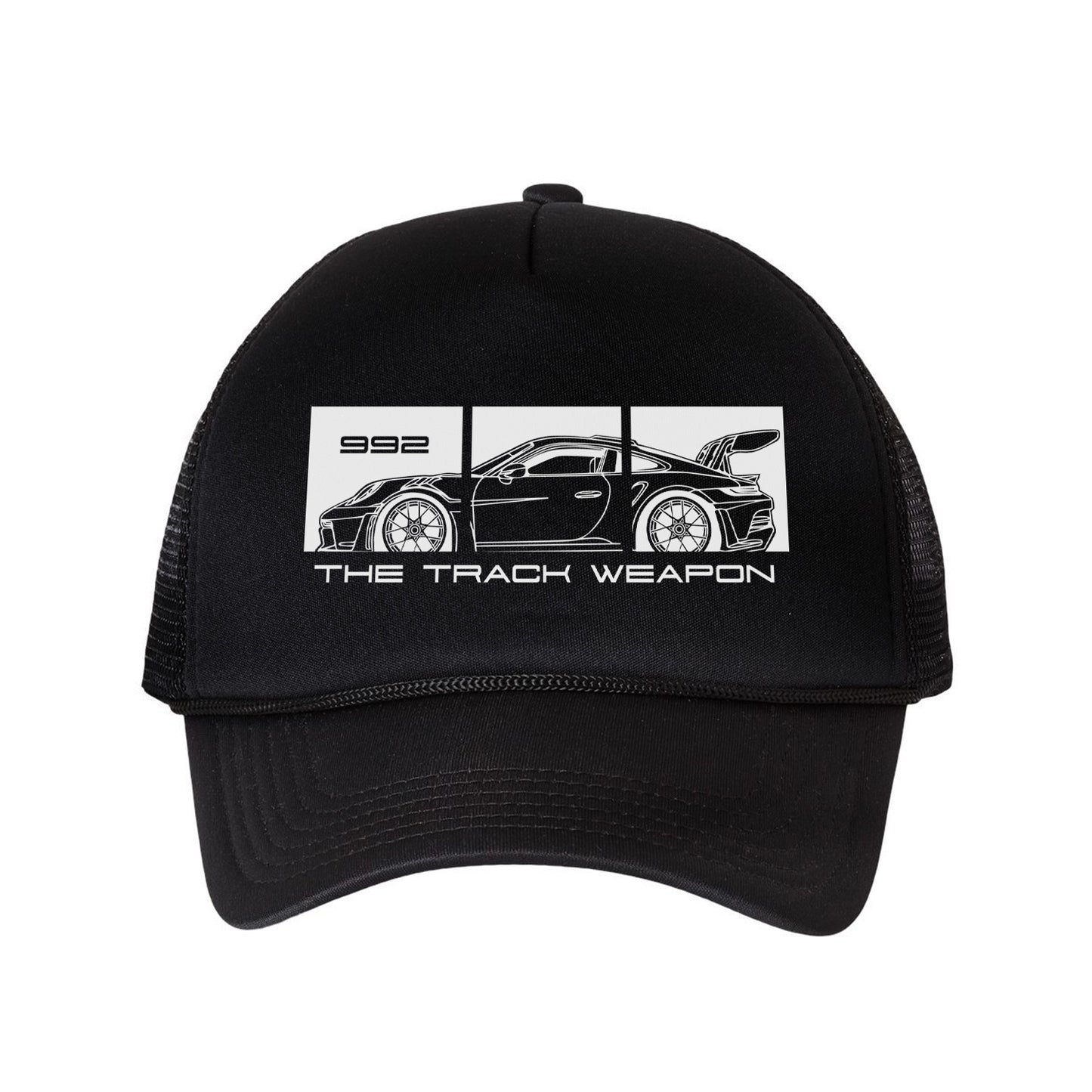 GT3 RS Track Weapon Race Car Trucker Hat - Racing Enthusiast Graphic Snapback