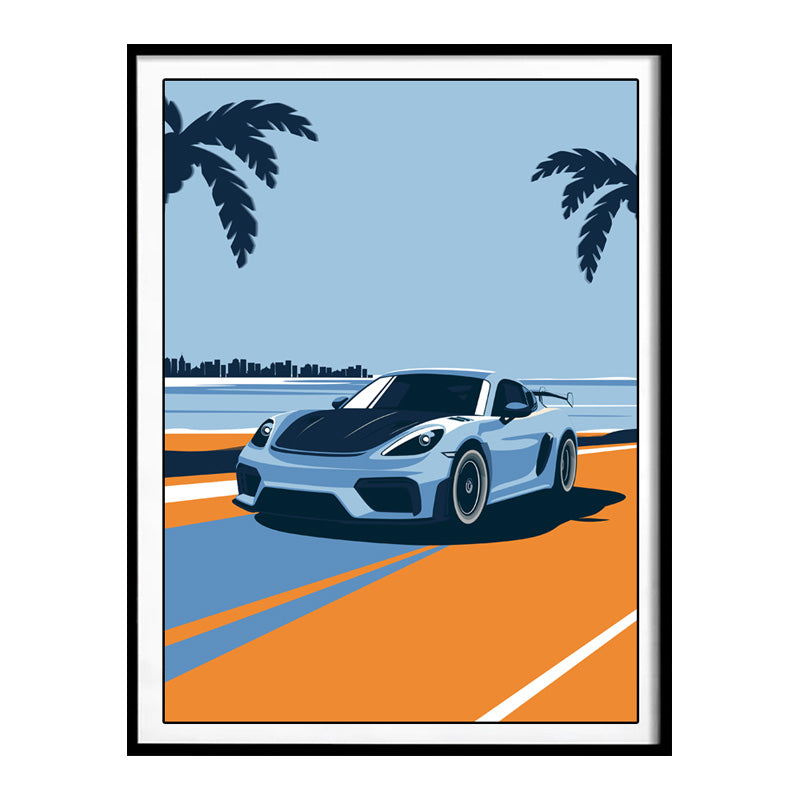 porsche gt4 rs illustration