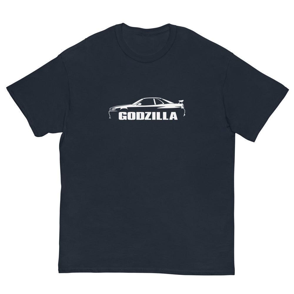 Nissan Skyline GTR R34 Godzilla JDM Car T-shirt