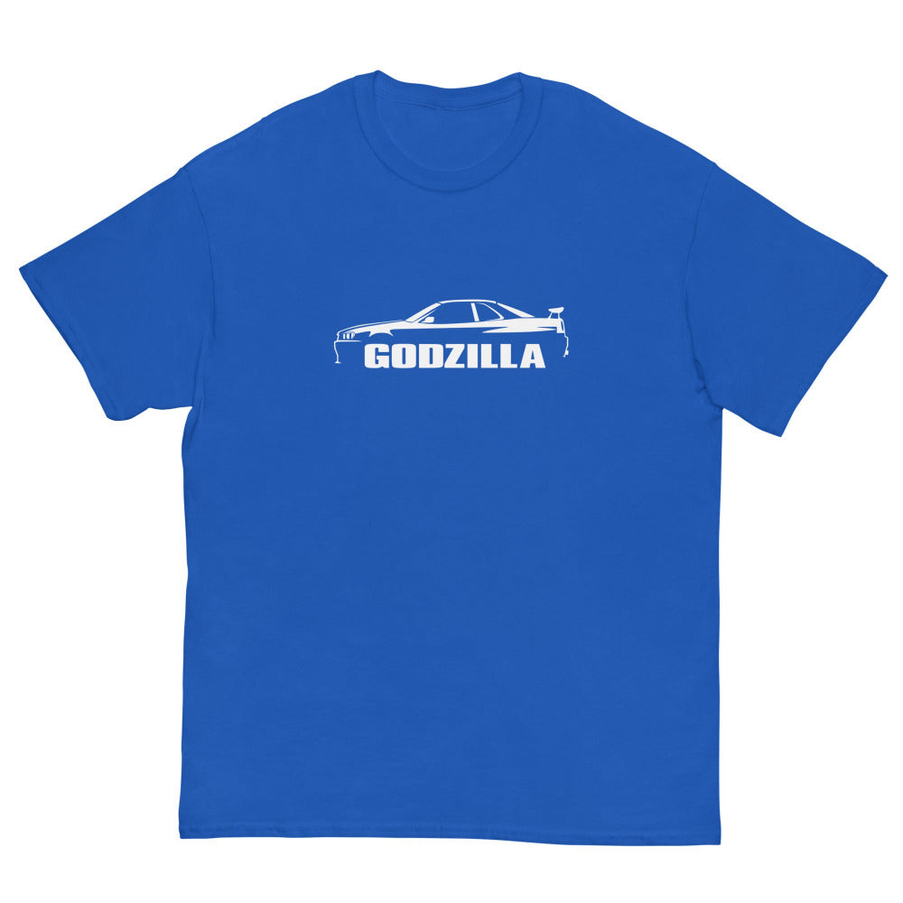 Nissan Skyline GTR R34 Godzilla Tshirt