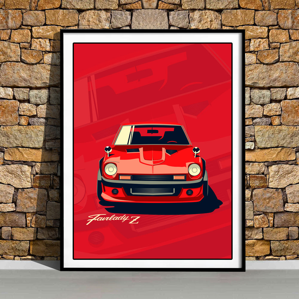 Fairlady Z Wall Art Print