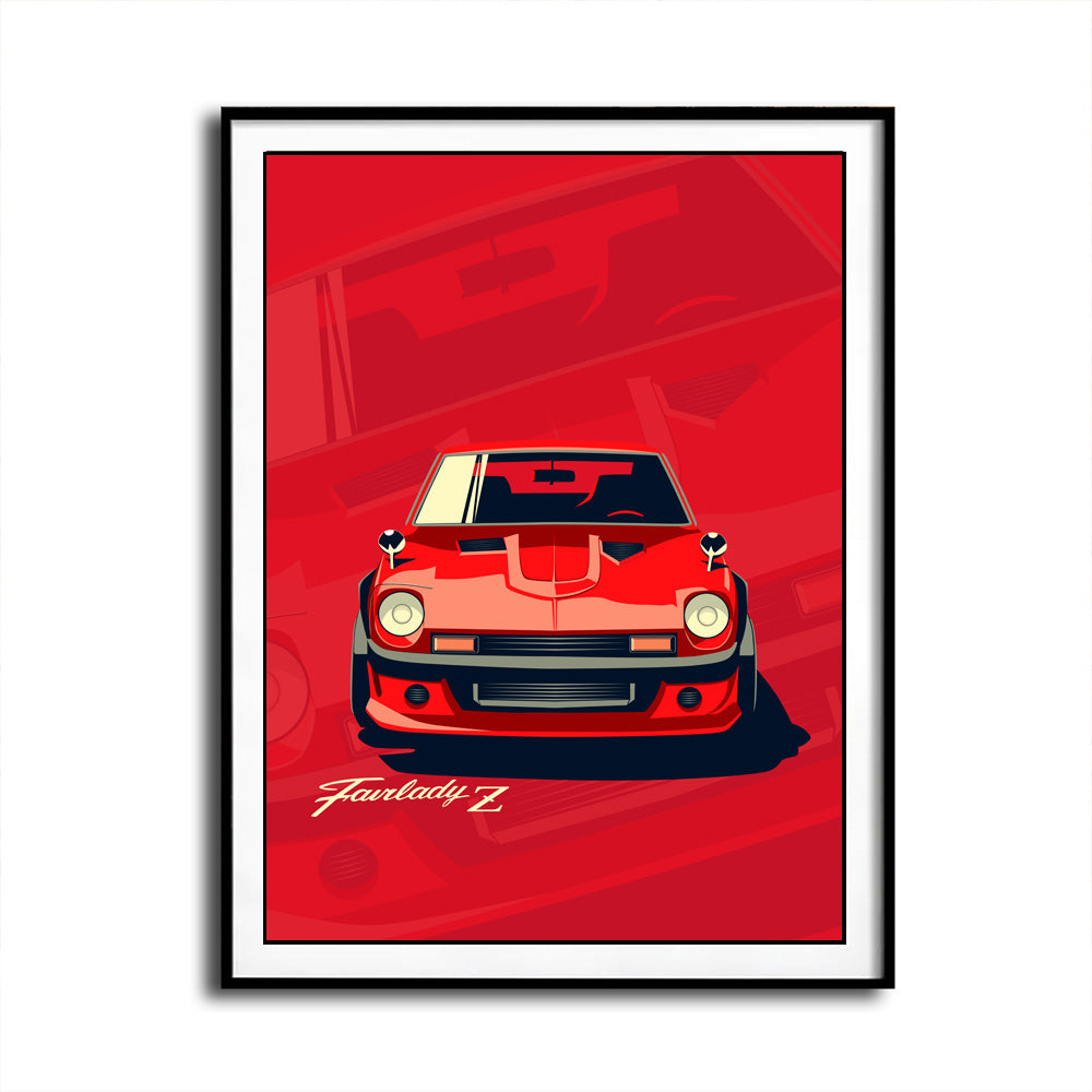 Fairlady Z Wall Art Print