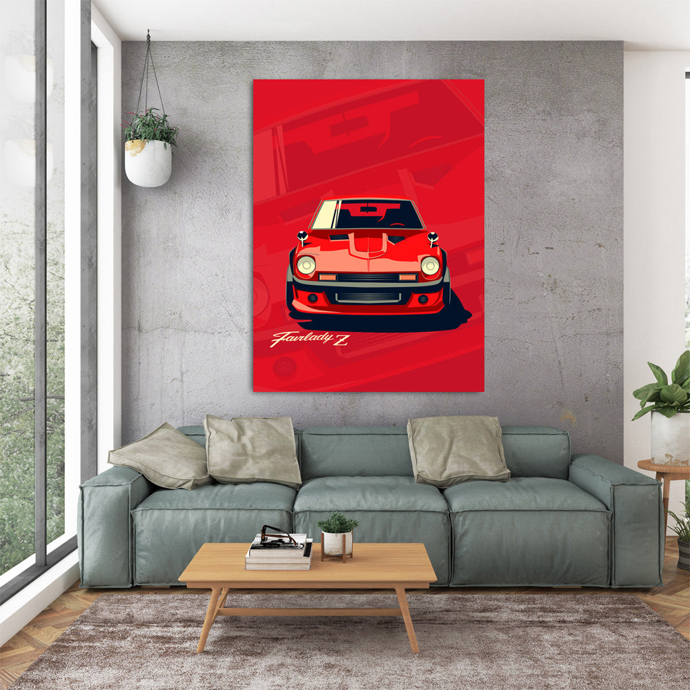 Fairlady Z Wall Art Print