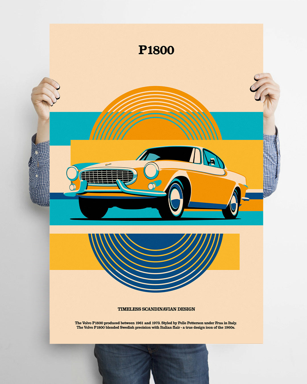 p1800-classic-car-Poster