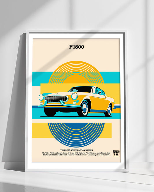 p1800-classic-car-Poster