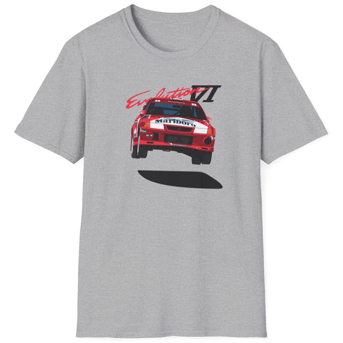 Lancer EVO6 Rally Unisex Soft Style Cotton T-Shirt