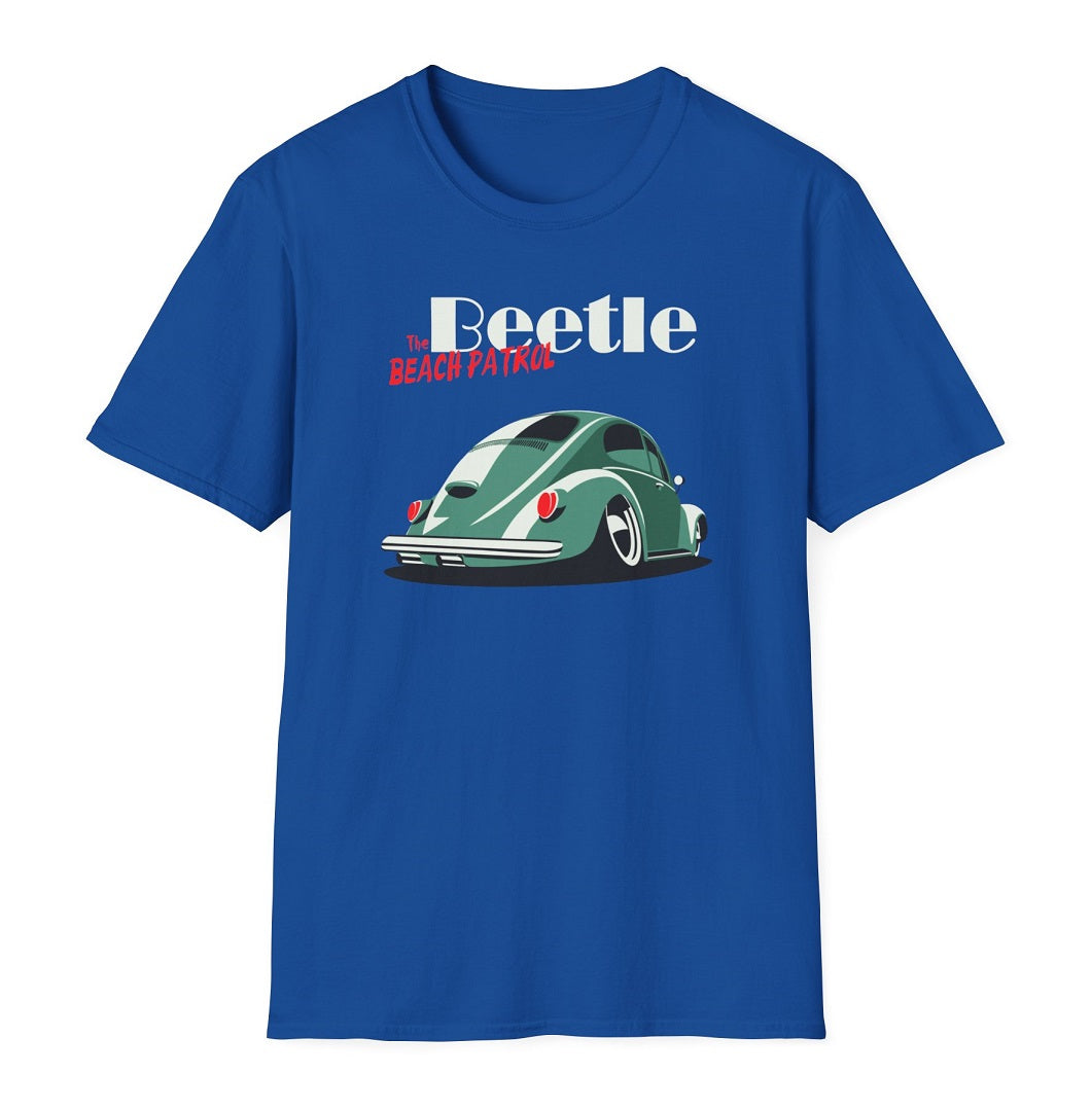 Beetle The Beach Patrol Unisex Cotton T-Shirt