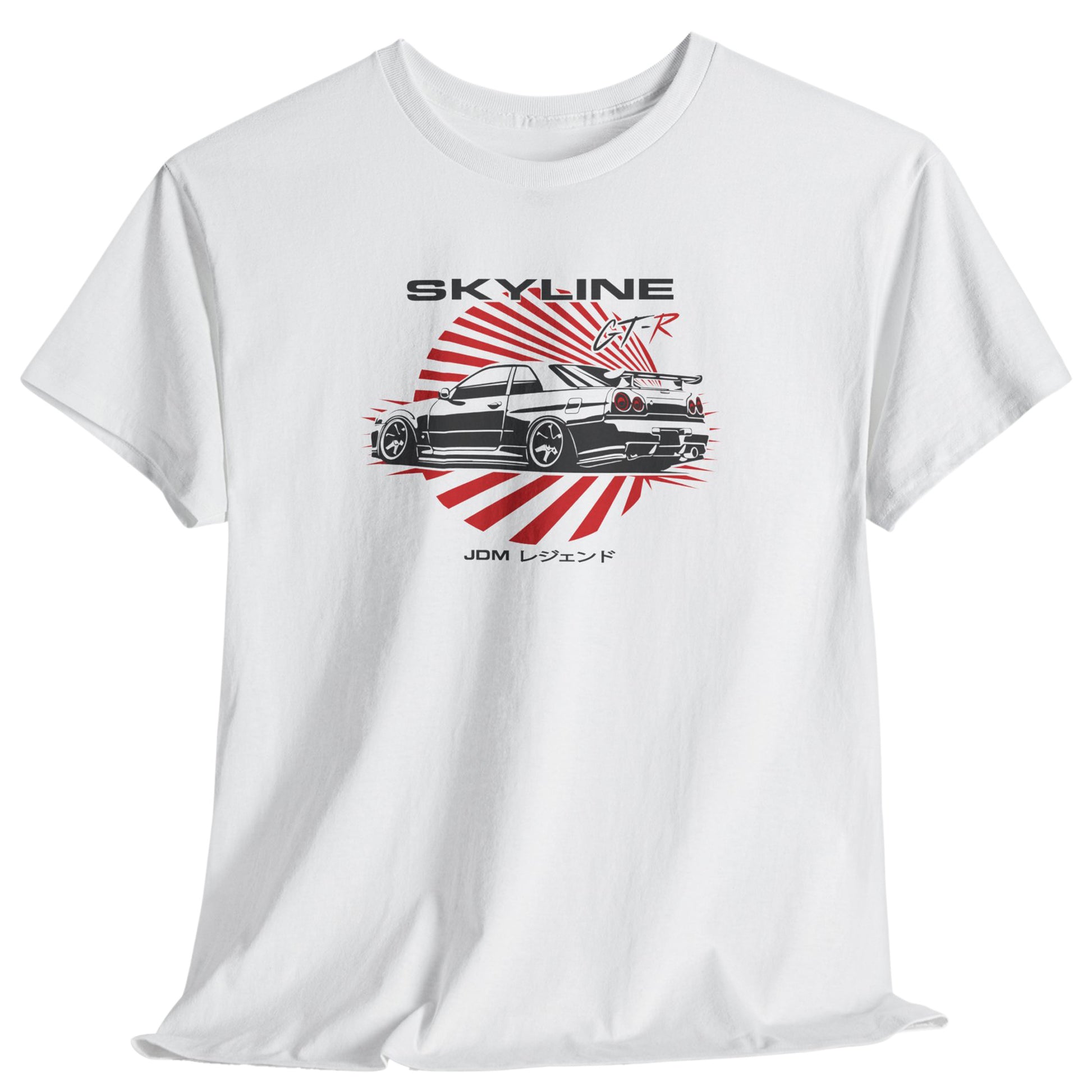 white-Skyline-GTR-R34-90s-JDM-Car-Mens-T-shirt