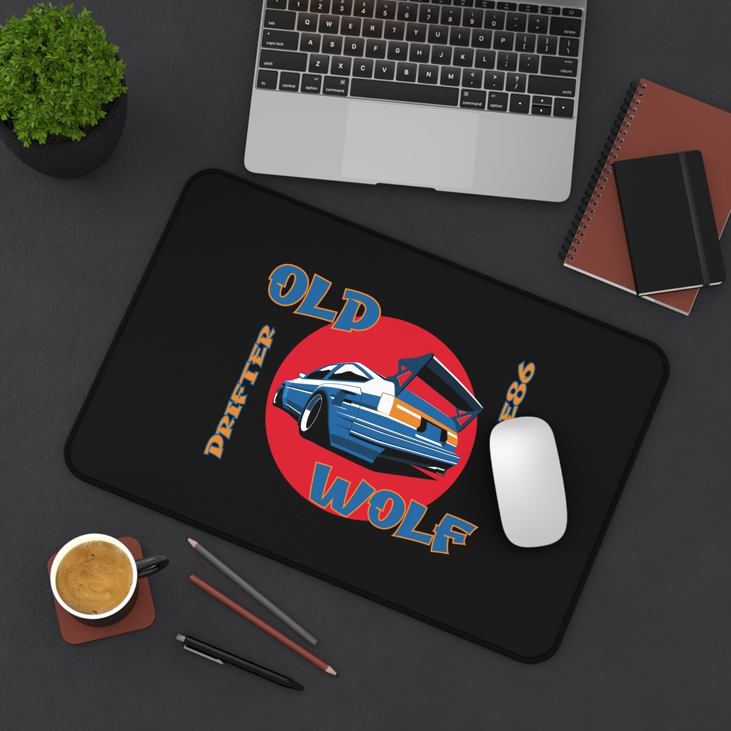 Corolla AE86 Retro JDM Drift Car Desk Mat