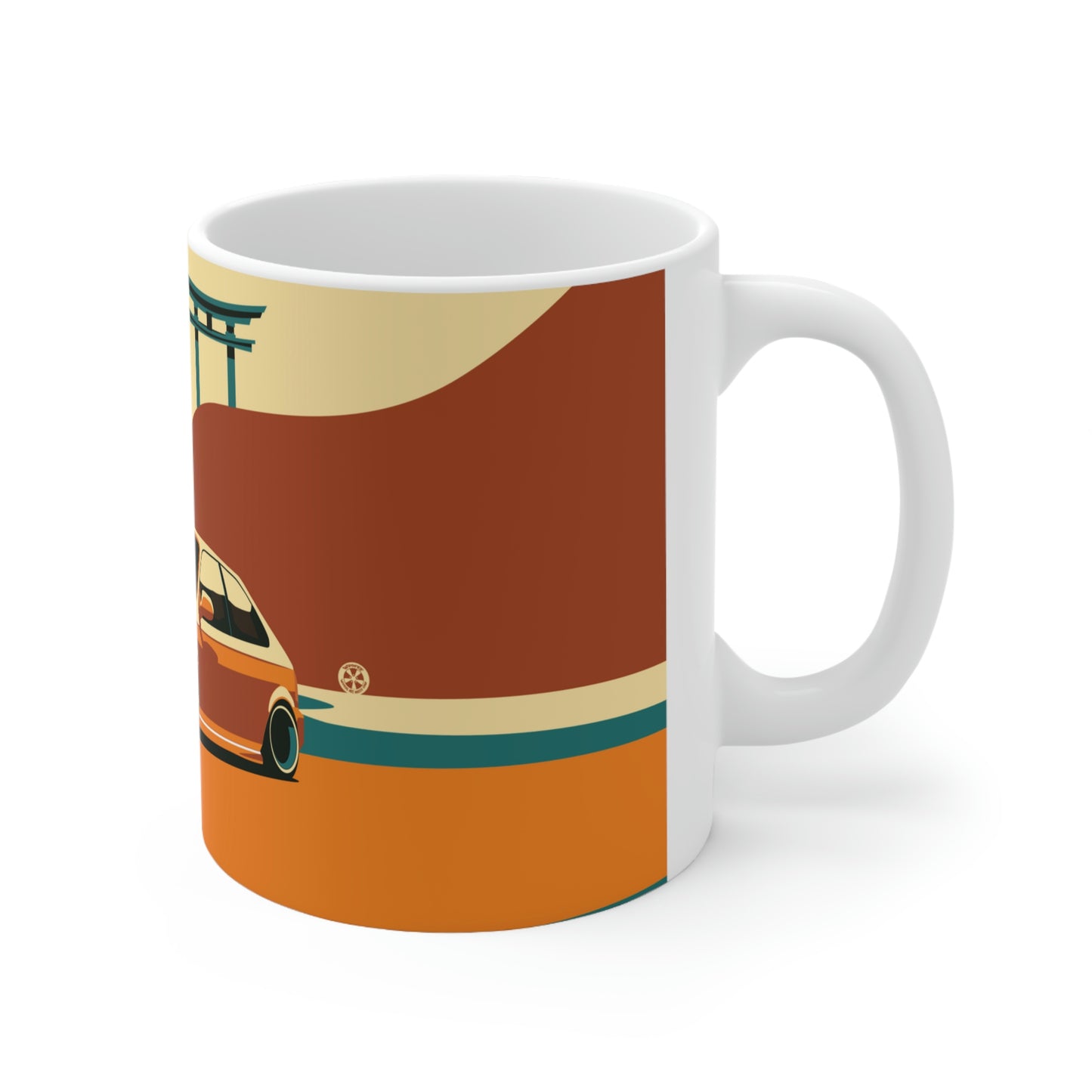 Retro Civic EK9 Mug