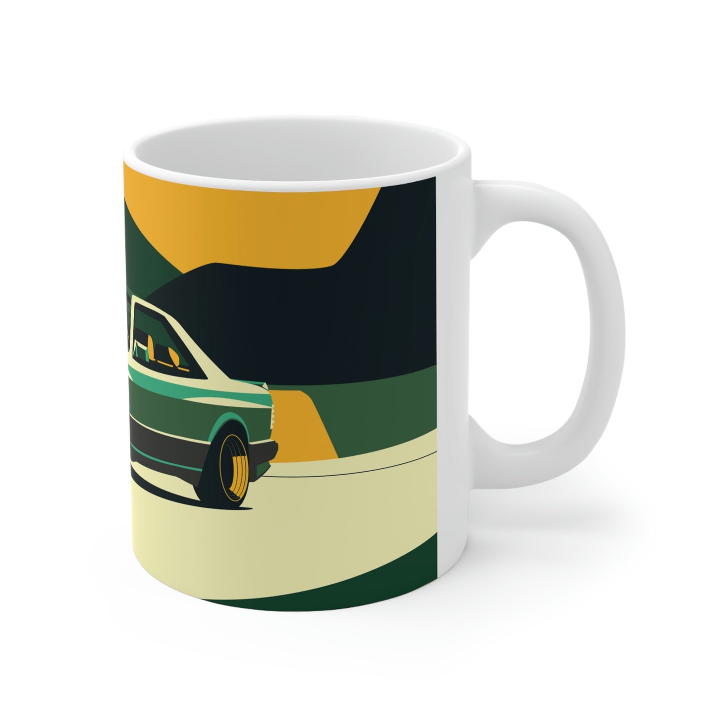 C126 560 SEC Vintage Car Mug