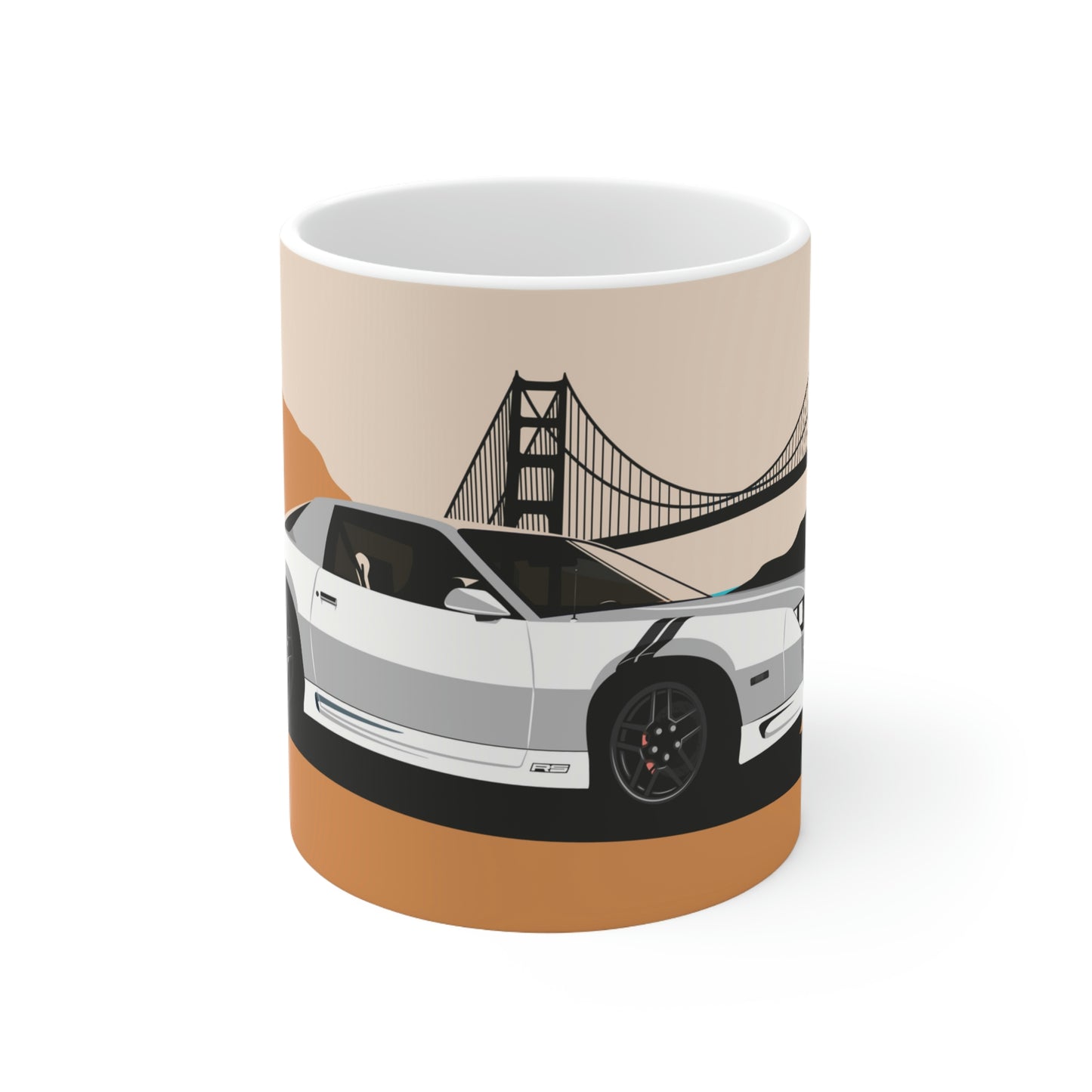 Retro Camaro Z28 Car Mug