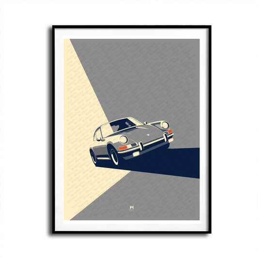 Vintage 911 / 912 Art Print