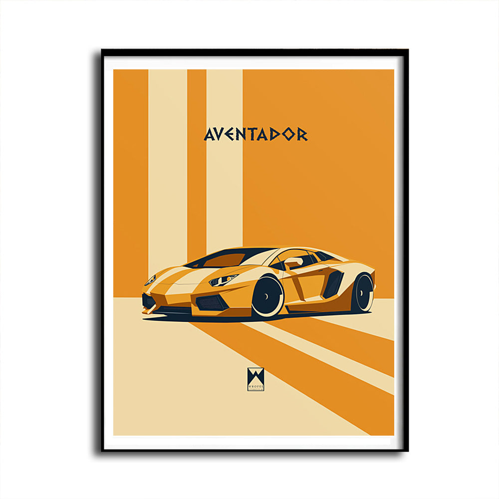 Aventador Art Print