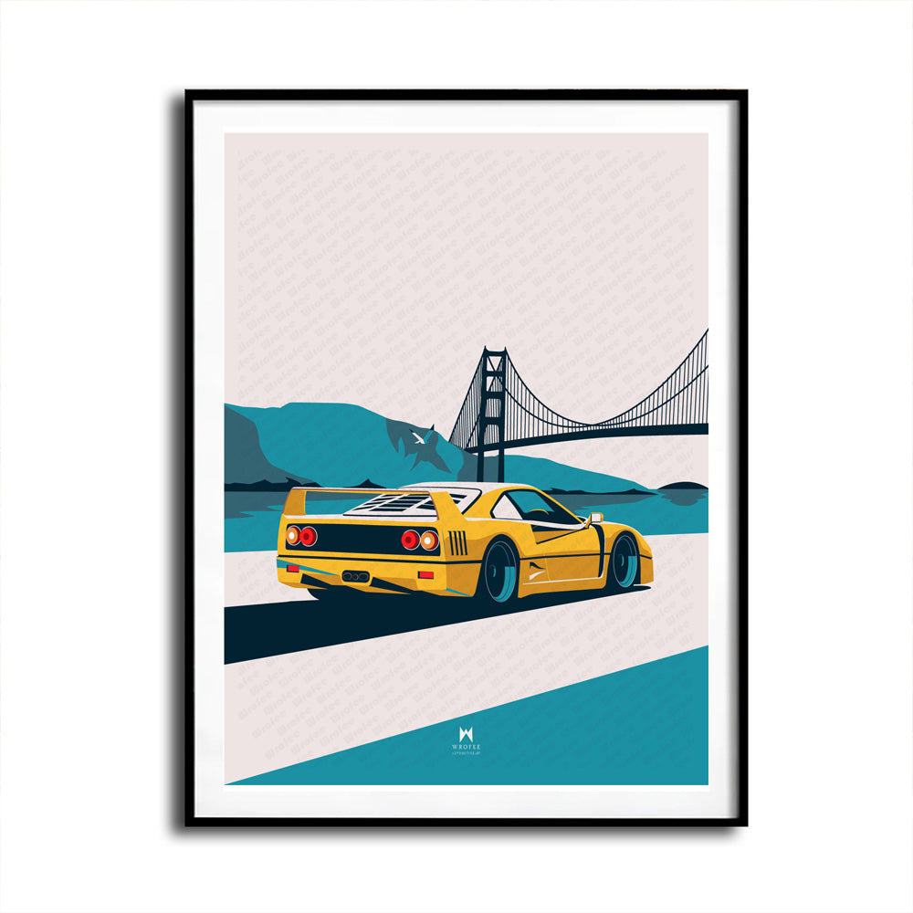 F40 Art Print