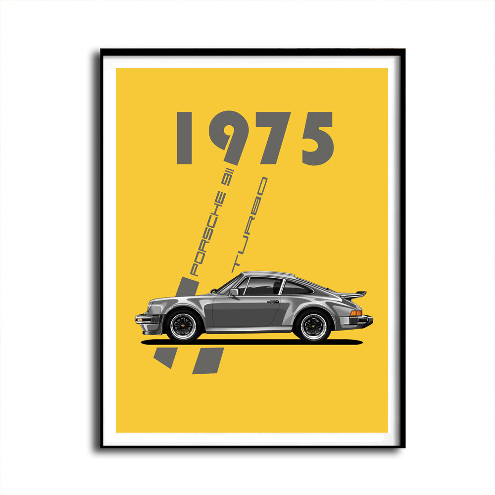 Vintage 911 Art Print