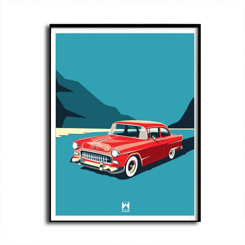 Classic Bel Air Art Print