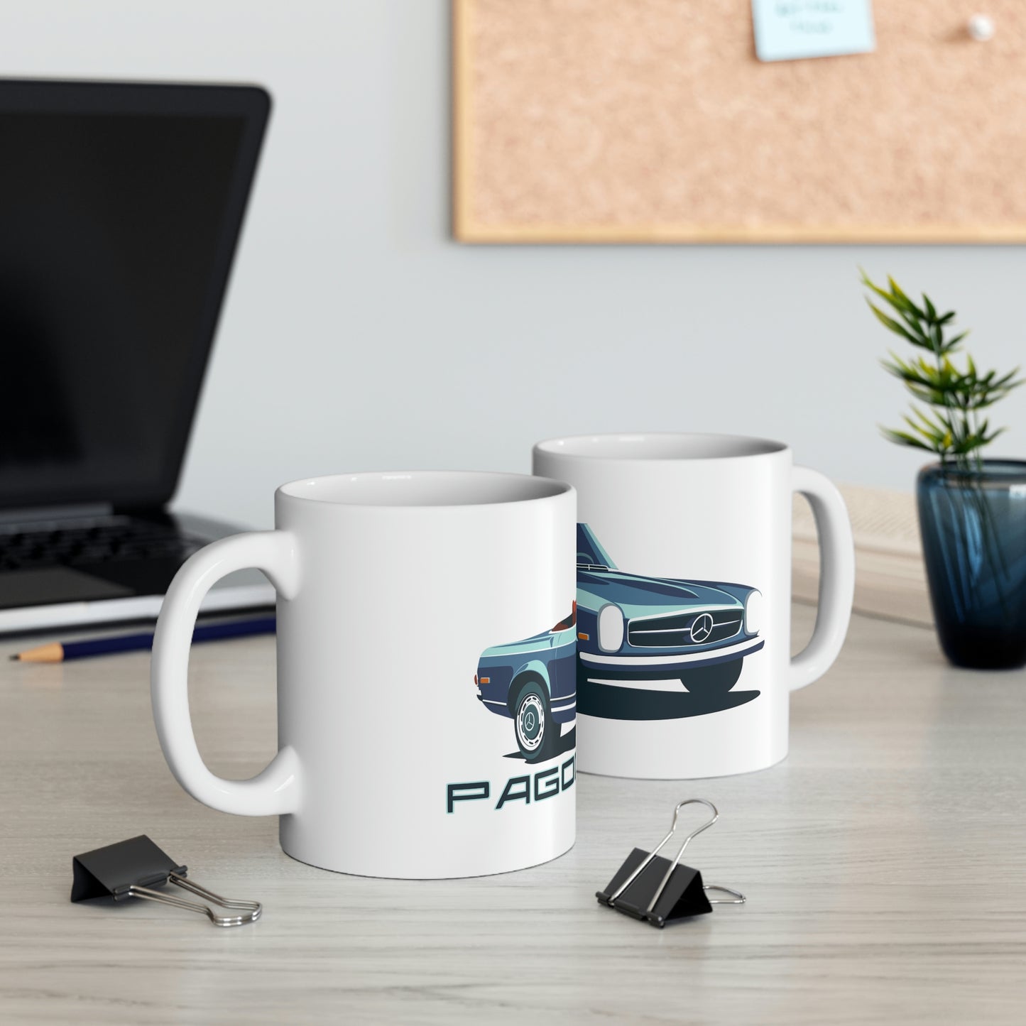 Pagoda W113 Classic Car Mug