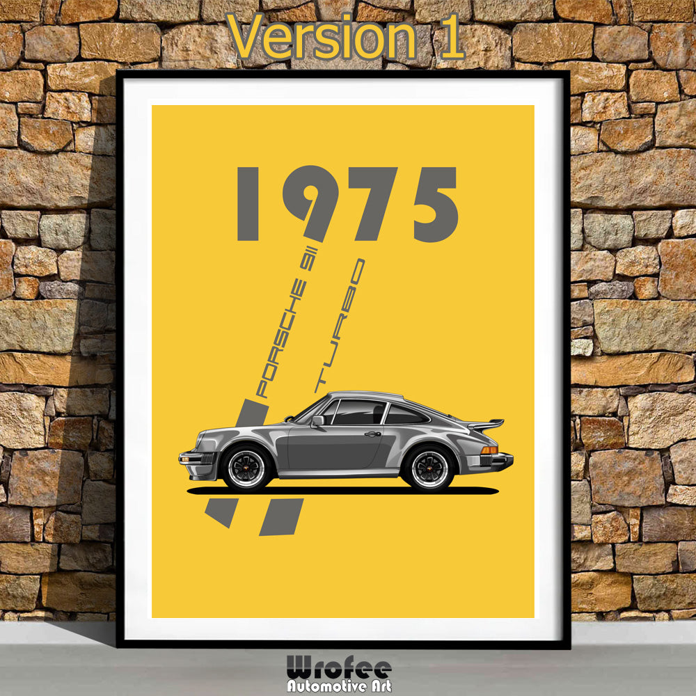 Vintage 911 Art Print