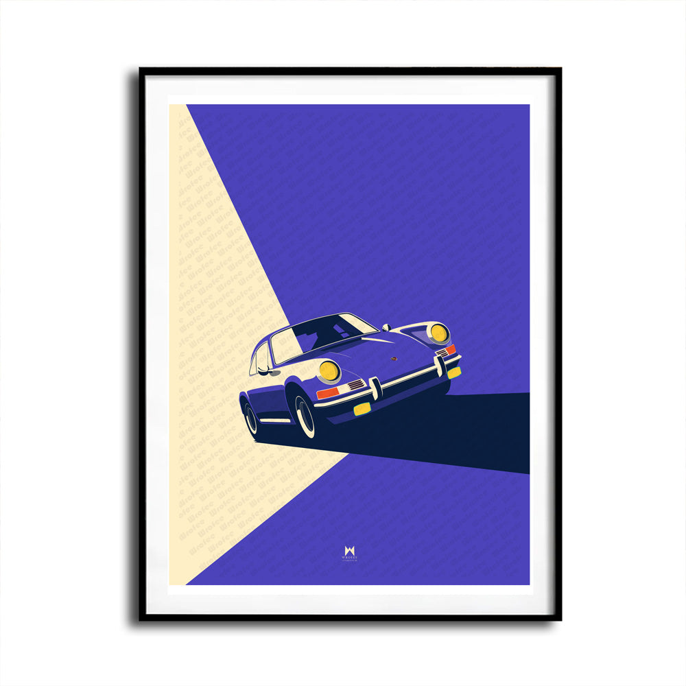 Vintage 911 (912) Art Print