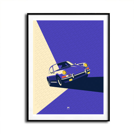 Vintage 911 (912) Art Print