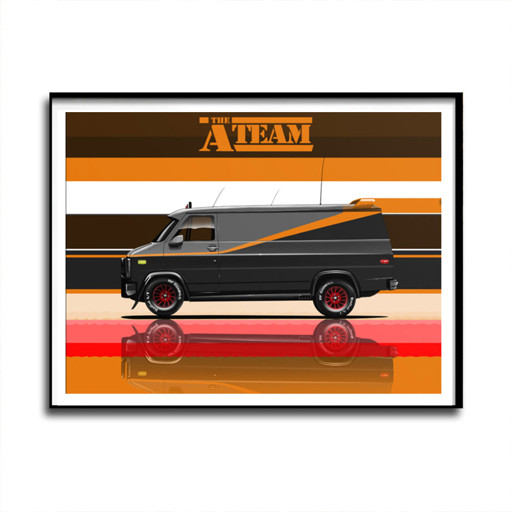 A-Team Vintage Van Print