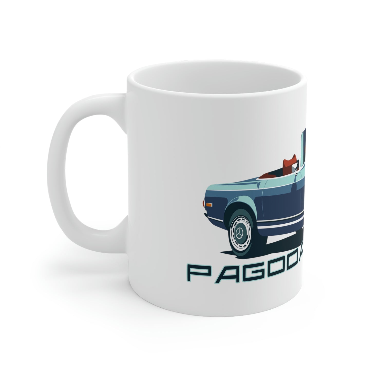 Pagoda W113 Classic Car Mug