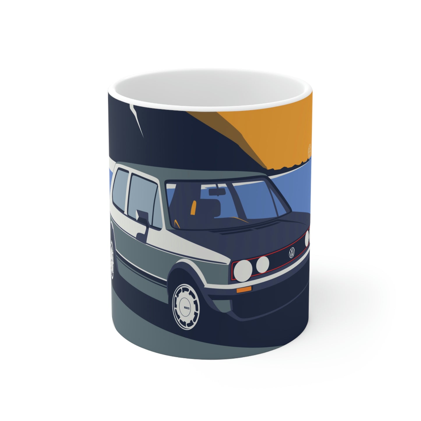 Vintage Car Golf GTI MK1 Mug