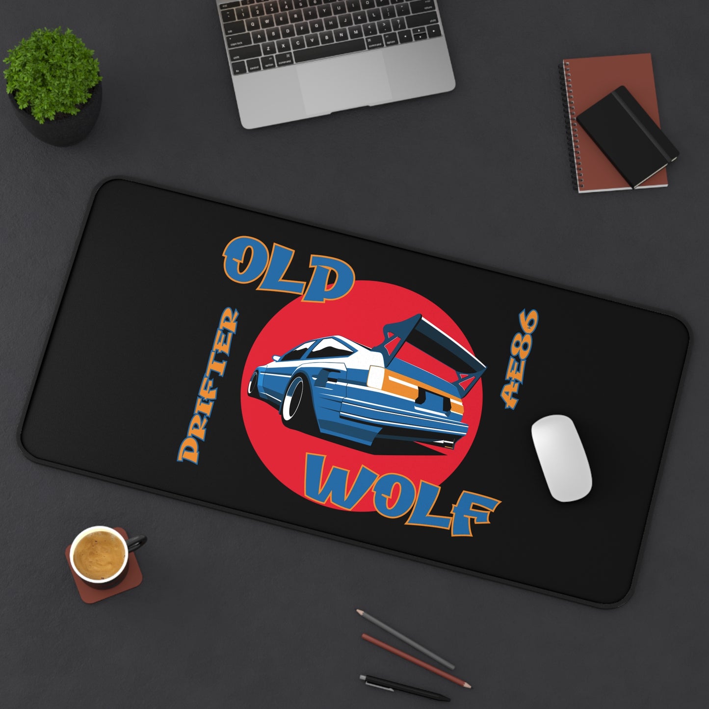 Corolla AE86 Retro JDM Drift Car Desk Mat