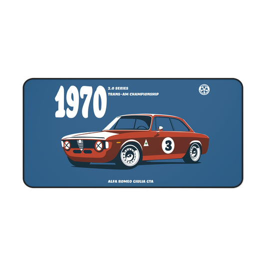 Vintage Alfa GTA Giulia Gamer Mouse Pad