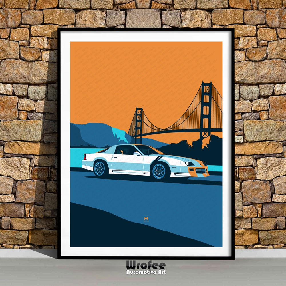 Vintage Camaro Z28 Print