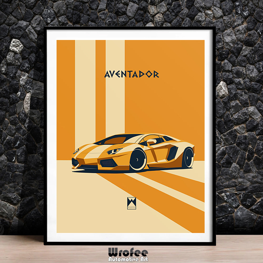 Aventador Art Print