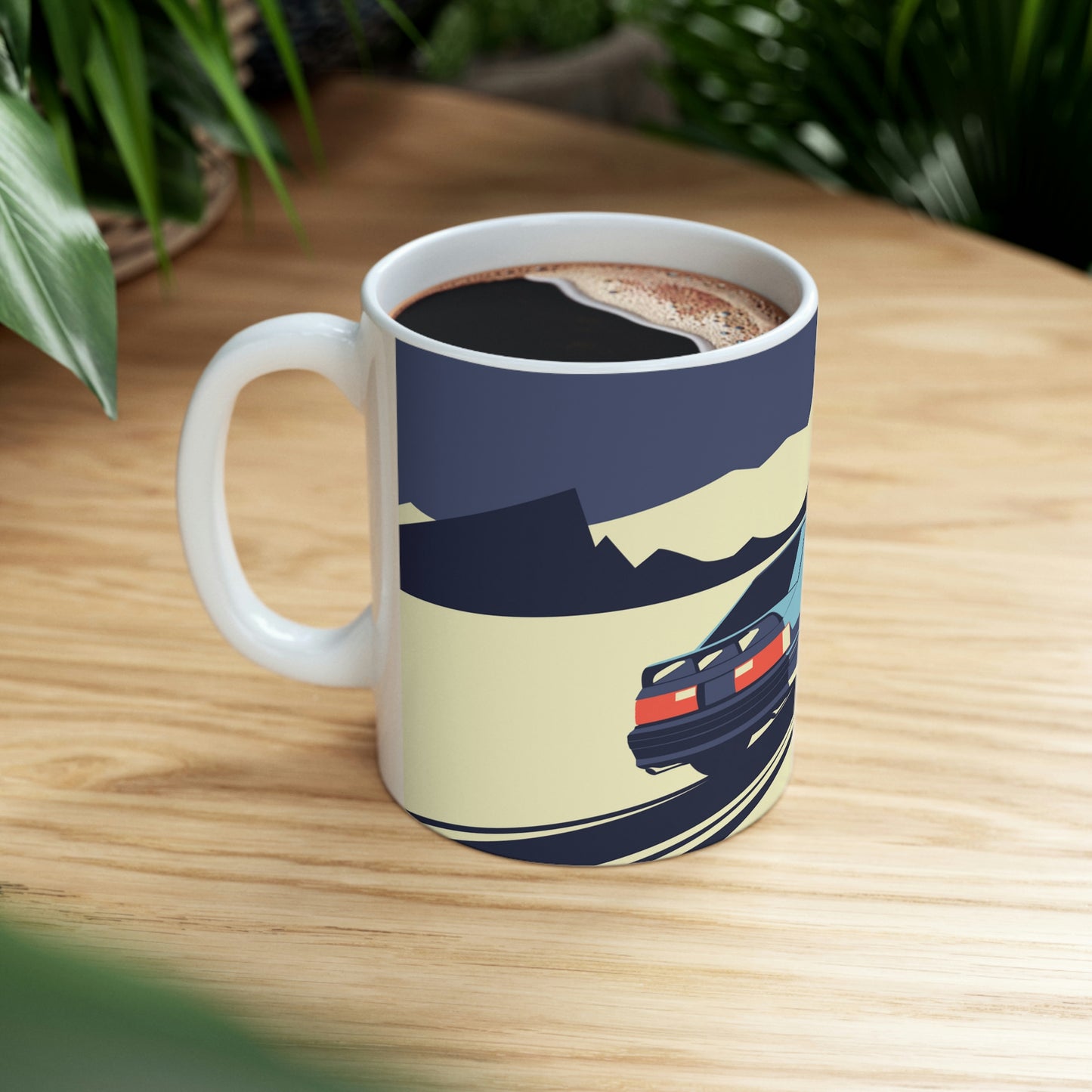 Retro Mustang Cobra Car Mug