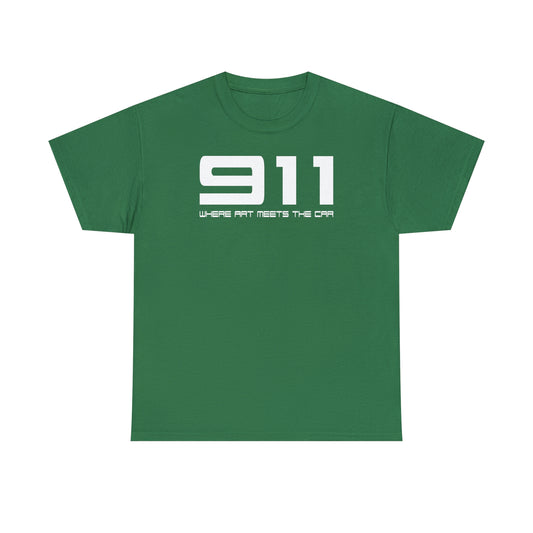 911 Car Enthusiast Cotton T-shirt