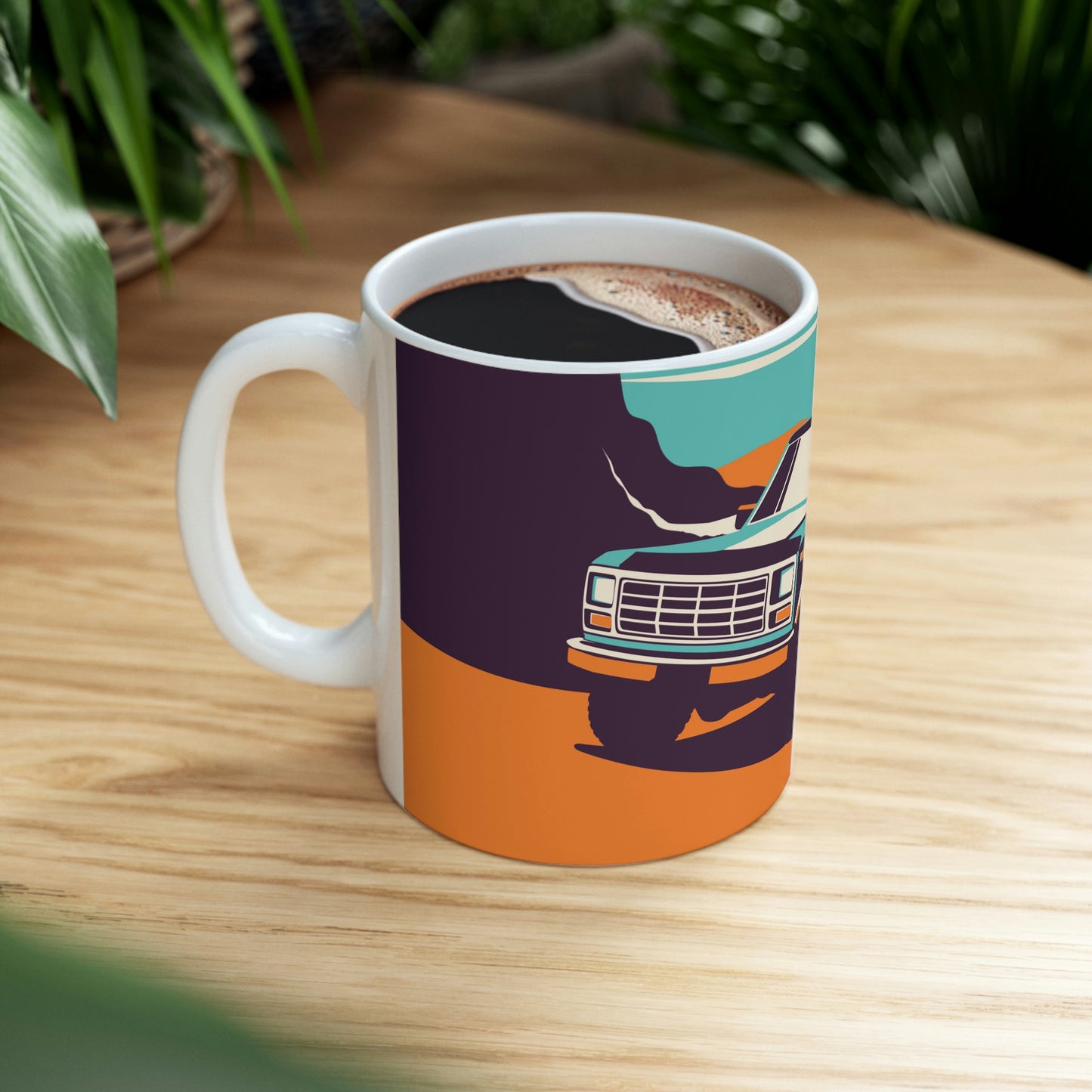 Retro Bronco SUV Mug