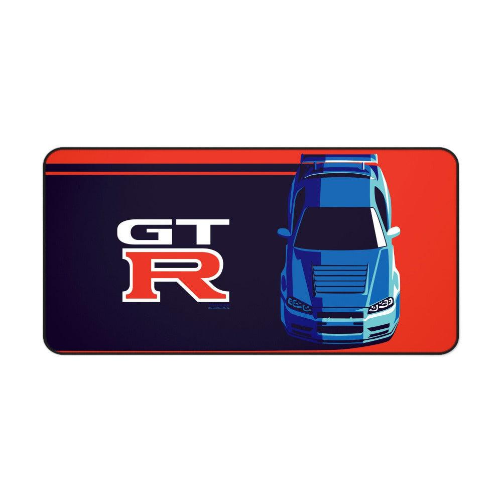 Nissan Skyline gtr r34 godzilla mouse pad