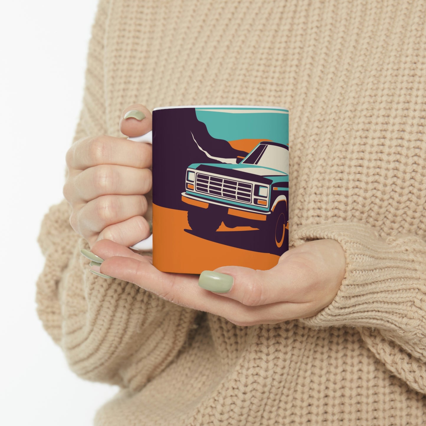 Retro Bronco SUV Mug