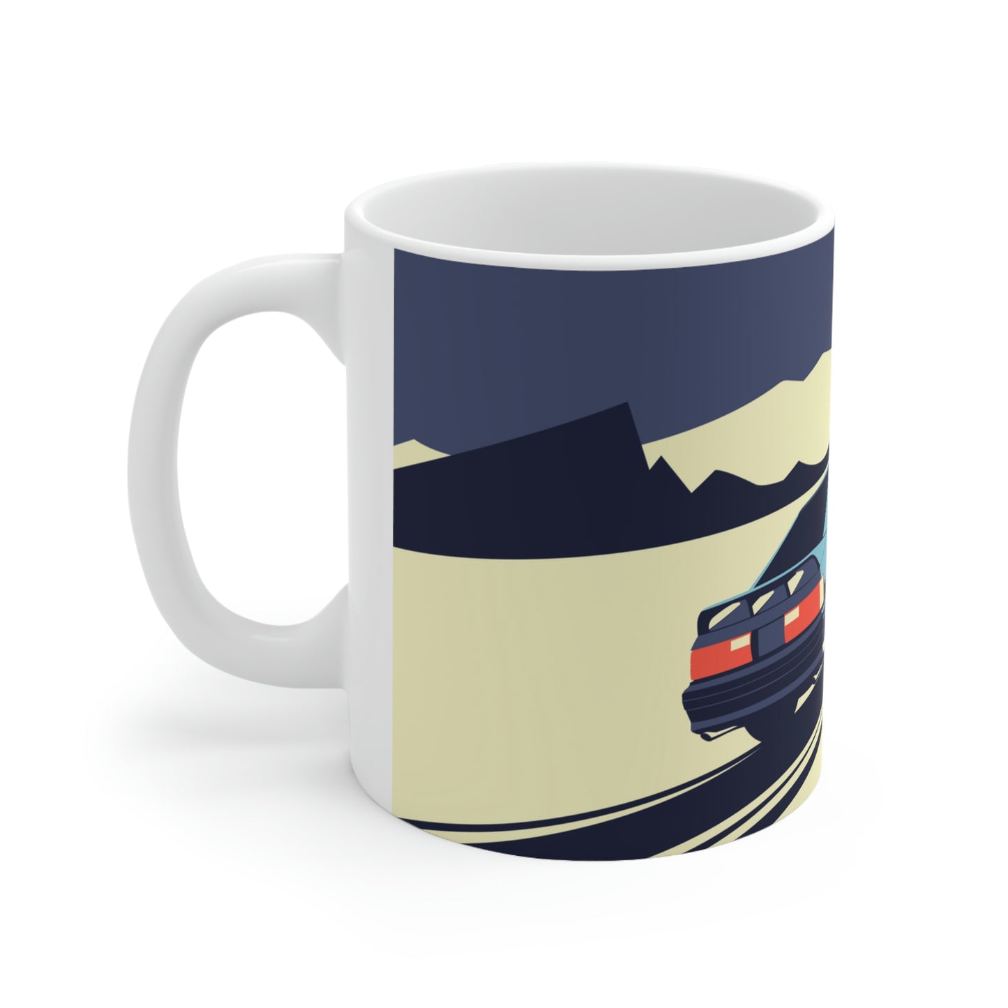 Retro Mustang Cobra Car Mug