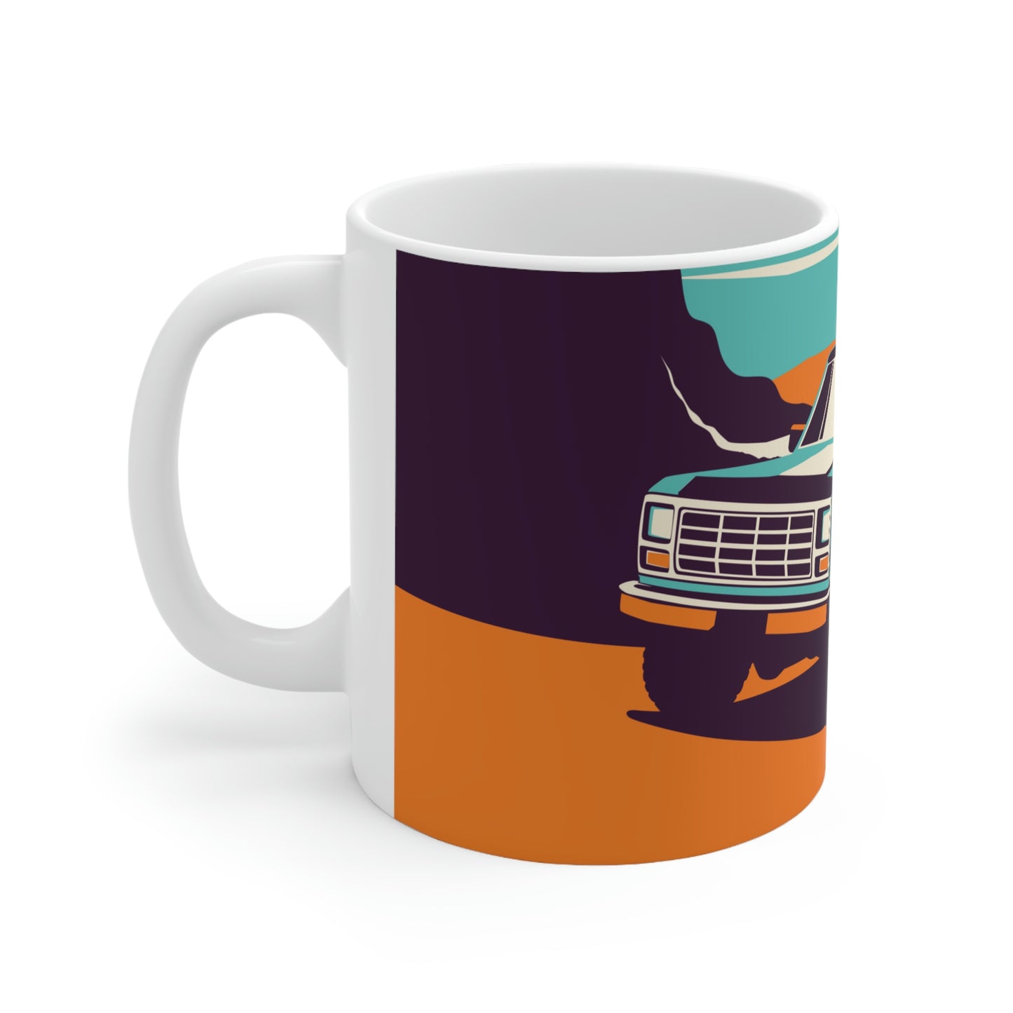 Retro Bronco SUV Mug