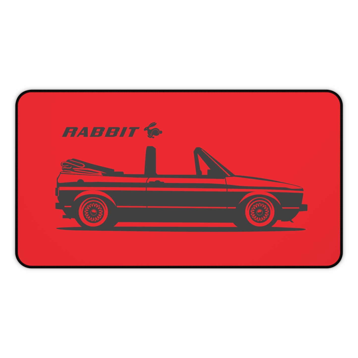 Rabbit Golf MK1 Cabrio Desk Mat