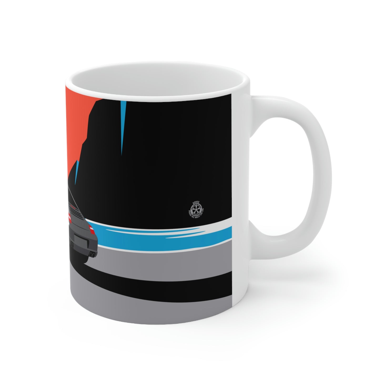 Vintage 911 Turbo Car Mug