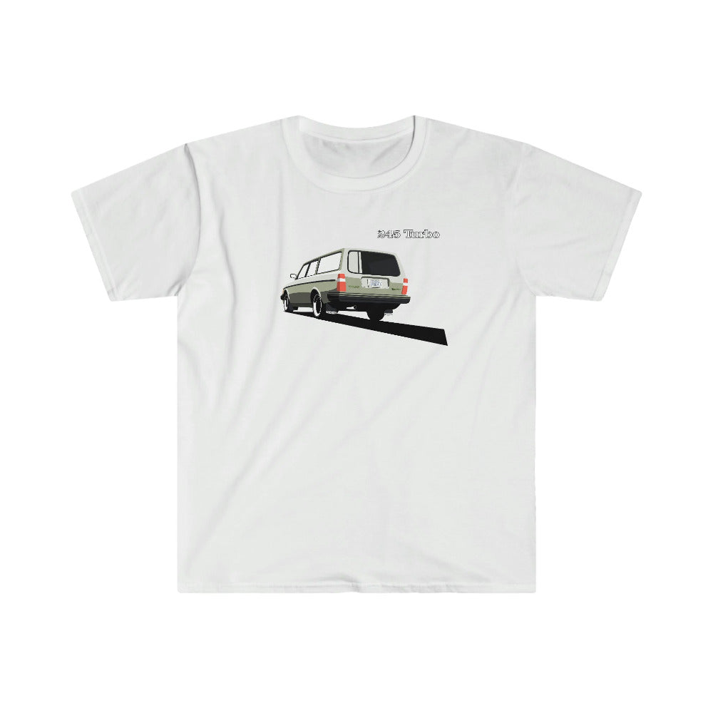 Vintage Car 245 Turbo Unisex Softstyle T-Shirt