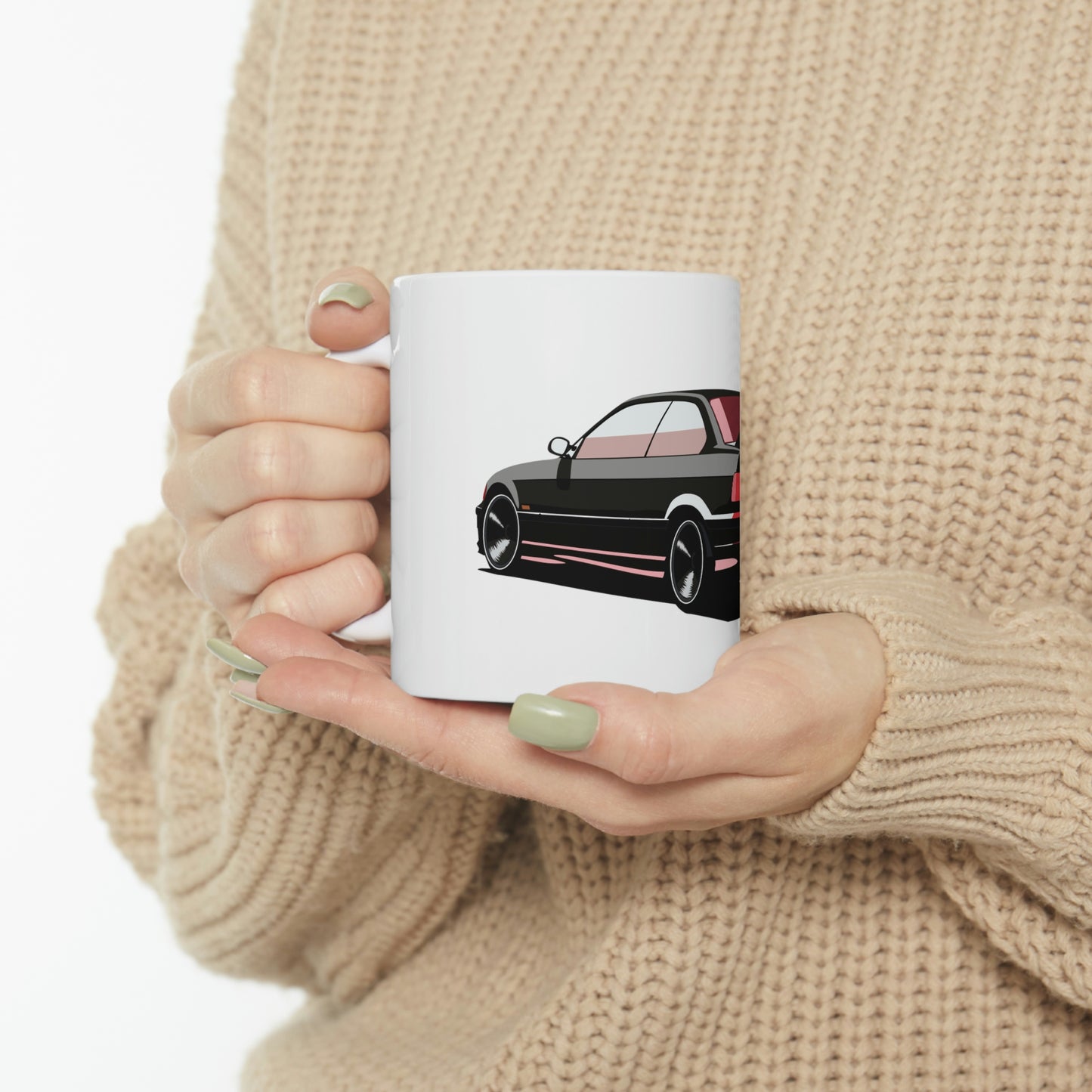 Retro Car M3 E36 Mug